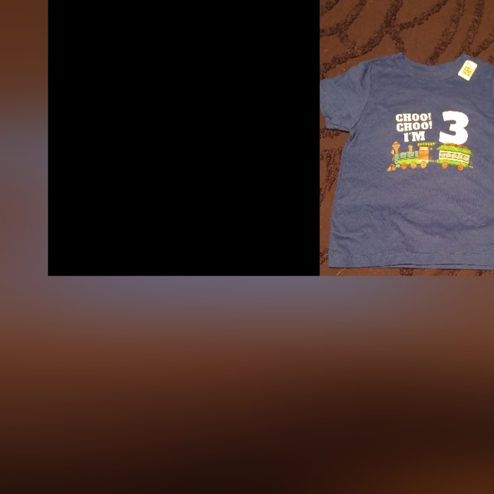 Chocoholic I'm 3 birthday shirt